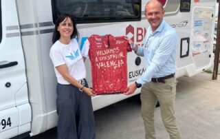 Presentación oficial de la Vuelta a España Solidaria de BME Spain