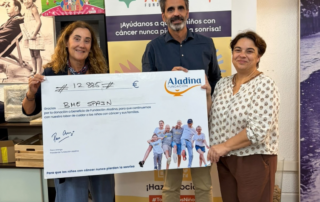 BME Spain recauda 12.885 € para la Fundación Aladina